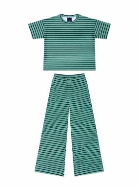 Lovey Dovey Lovey Set: Green Stripe